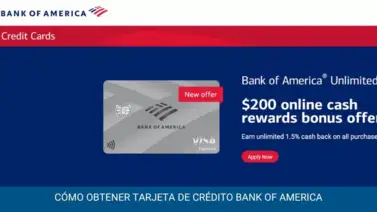 Sepa cómo obtener la tarjeta de crédito con recompensas de Bank of America Sepa cómo obtener la tarjeta de crédito con recompensas de Bank of America