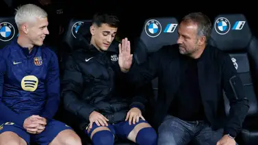 Hansi Flick responde a Javier Tebas sobre Dani Olmo (+Video) Hansi Flick responde a Javier Tebas sobre Dani Olmo (+Video)