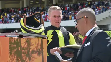 Dylan Davis vence el miedo y prepara su regreso tras rozar la muerte en Aqueduct Dylan Davis vence el miedo y prepara su regreso tras rozar la muerte en Aqueduct