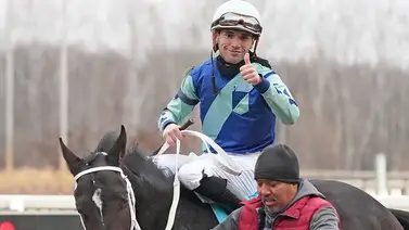 Rumbo a las dos mil victorias: Mychel Sánchez logró triplete ganador en Laurel Park Rumbo a las dos mil victorias: Mychel Sánchez logró triplete ganador en Laurel Park