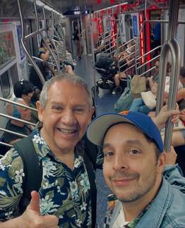 Actores de "Bienvenidos" se reencontraron en Nueva York