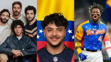Rawayana y Ronald Acuña se unen por la fiebre de Andy Borregales en el Super Bowl Rawayana y Ronald Acuña se unen por la fiebre de Andy Borregales en el Super Bowl