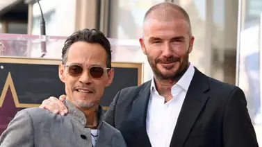Marc Anthony suelta la lengua sobre el conflicto en la familia de David Beckham Marc Anthony suelta la lengua sobre el conflicto en la familia de David Beckham