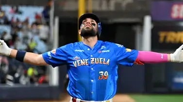 Renato Núñez sigue destrozando la Serie de las Américas a punta de batazos Renato Núñez sigue destrozando la Serie de las Américas a punta de batazos