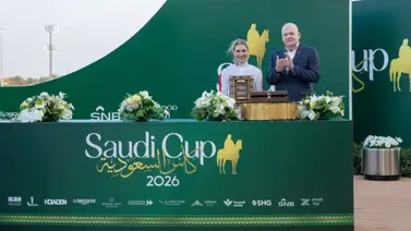 ¡Mujeres al poder! Yoqueta campeona amateur de Alemania se lleva la segunda del Jockey Challenge de la Saudi Cup ¡Mujeres al poder! Yoqueta campeona amateur de Alemania se lleva la segunda del Jockey Challenge de la Saudi Cup