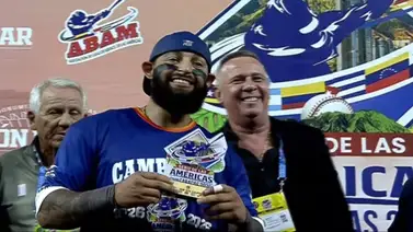 Serie de Las Américas: ¡El Tipo! Rougner Odor se alza con el premio MVP Serie de Las Américas: ¡El Tipo! Rougner Odor se alza con el premio MVP