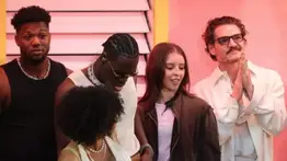 Así logró Ronald Acuña Jr. estar en 'La Casita' de Bad Bunny en el Super Bowl