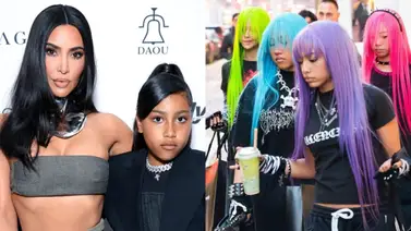 Hija de Kim Kardashian desafía la moda y las redes sociales estallan Hija de Kim Kardashian desafía la moda y las redes sociales estallan