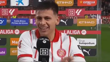 Echeverri reconoció que hubo falta en el gol que dio el triunfo a Girona ante Barcelona Echeverri reconoció que hubo falta en el gol que dio el triunfo a Girona ante Barcelona