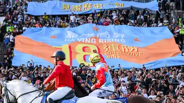 De récord en récord: Ka Ying Rising alcanza su 18 victoria consecutiva y rompe cronómetros en los 1.400 metros en grama De récord en récord: Ka Ying Rising alcanza su 18 victoria consecutiva y rompe cronómetros en los 1.400 metros en grama