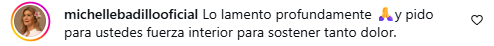 Daniela Alvarado recibe apoyo tras el fallecimiento de su hija Daniela Alvarado recibe apoyo tras el fallecimiento de su hija