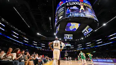 NBA: LeBron James alcanza marca histórica contra Celtics NBA: LeBron James alcanza marca histórica contra Celtics