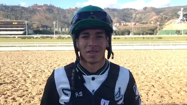 Rafael Solano espera decidir con esta yegua en La Rinconada (+Video)