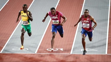Retorno dorado: Destronan a Noah Lyles en los 60 metros planos