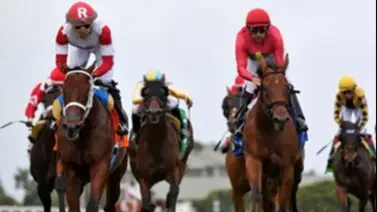 Paco López y Abrumar conquistan el primer stakes del sábado en Estados Unidos Paco López y Abrumar conquistan el primer stakes del sábado en Estados Unidos