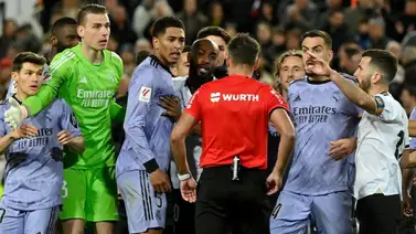 ¡Todo legal! Así asistió el VAR en el polémico no penal del Valencia vs Real Madrid (+Audio) ¡Todo legal! Así asistió el VAR en el polémico no penal del Valencia vs Real Madrid (+Audio)