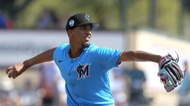 MLB: Eury Pérez dio el susto en su última presentación (+Detalles)