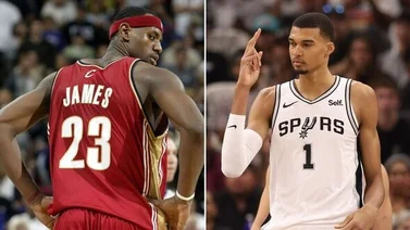NBA: ¿Será el mejor de la historia? Víctor Wembanyama le gana este comparativo en su temporada de novato a LeBron James