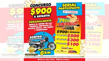 Descubre los ganadores del sorteo 1 de "Pega un palo y gana"