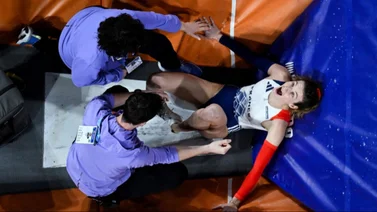 Mundial de Atletismo: así fue la impactante fractura de tobillo que sufrió la francesa Margot Chevrier (+Video)