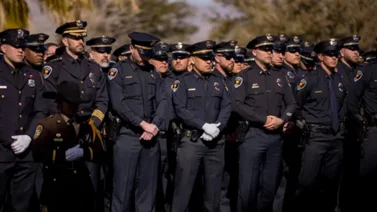 Así fue el escalofriante momento en que un hombre le quitó la vida la un policía en Las Cruces (+Video)