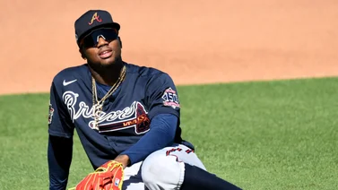 MLB: Mira el increíble momento que vivió Ronald Acuña Jr. con sus hijos en el Spring Training 