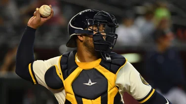 MLB: ¡No le corran! Jeferson Quero deslumbra con su potente brazo en el Spring Training (+video)