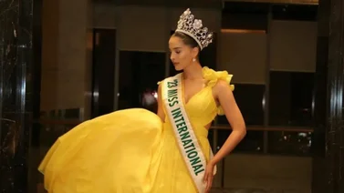 Indonesia cae rendido a los encantos de la Miss Internacional Andrea Rubio (+Imágenes)