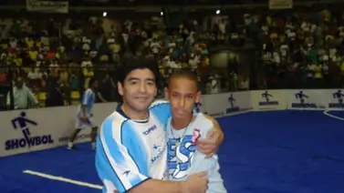 Neymar revela su encuentro con Maradona cuando era niño Neymar revela su encuentro con Maradona cuando era niño