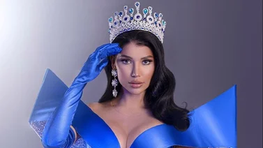 Miss Venezuela Ariagny Daboín queda detrás de la ambulancia en el Miss Mundo 2024 