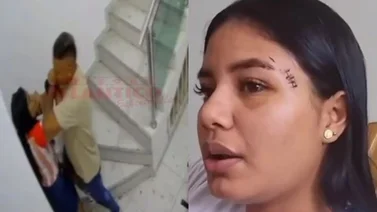¡Insólito! Hijo de leyenda del futbol es captado agrediendo a su mujer (+Video)