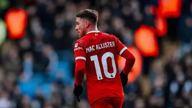 Mc Allister la rompe en Liverpool: Su cifras lo hacen determinante Mc Allister la rompe en Liverpool: Su cifras lo hacen determinante