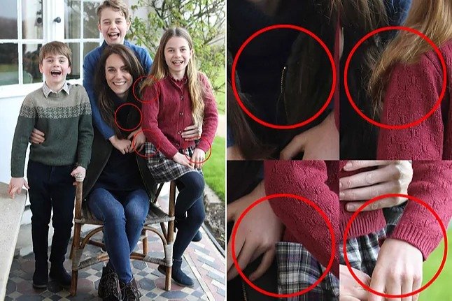 ¿La realeza británica miente? Hacen polvo a la monarquía por “manipular” foto de Kate Middleton