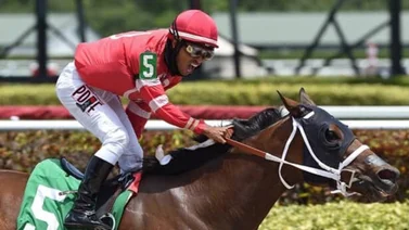 Jinete venezolano es líder del meeting en este hipódromo de Estados Unidos
