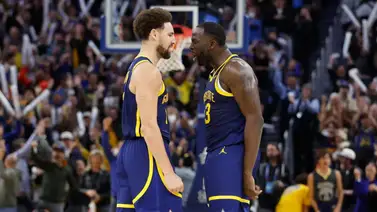 NBA: ¡Casi se van a las manos! Estrellas de Golden State Warriors pelean en pleno partido (+Video) NBA: ¡Casi se van a las manos! Estrellas de Golden State Warriors pelean en pleno partido (+Video)