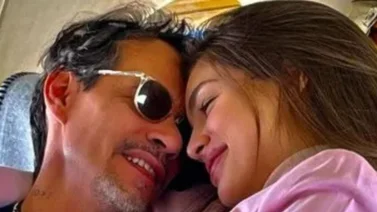 ¡Por fin! Nadia Ferreira y Marc Anthony muestran la cara de su bebé
