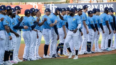 MLB: Randy Arozarena muestra todo su poder con este batazo ante Orioles (+Video)