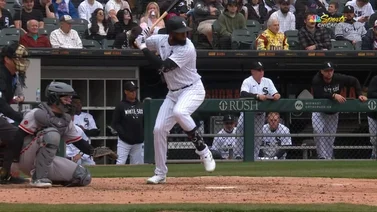 MLB: Así fueron los dos estacazos de Luis Robert Jr en la victoria de Chicago Sox 