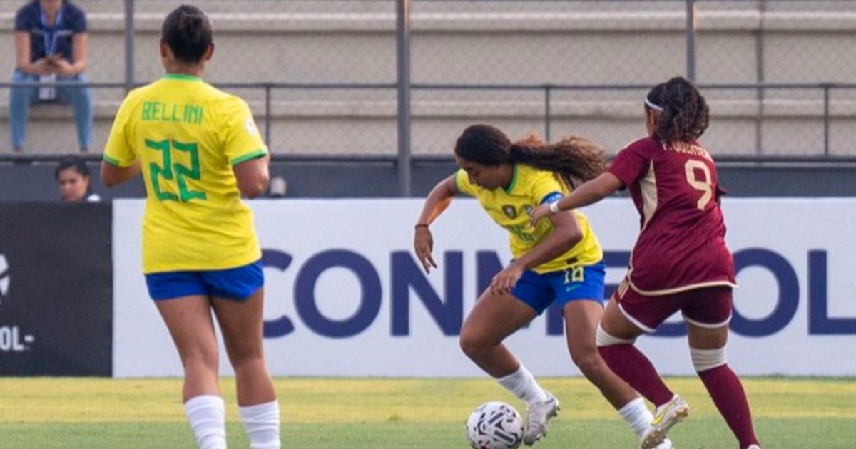 Venezuela U-17 Women’s National Team Debut Against Brazil in South American Tournament