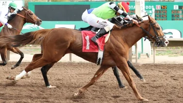 ¡Arrollador! Jockey venezolano triplica y se anota dos stakes en Estados Unidos