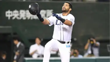 ¡Poderoso! Ernesto Mejía regresa al beisbol japonés con este dantesco cuadrangular (+Video) ¡Poderoso! Ernesto Mejía regresa al beisbol japonés con este dantesco cuadrangular (+Video)