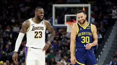 NBA: ¡Duelo de leyendas! LeBron James anotó 40 puntos pero no fue suficiente para vencer a Stephen Curry NBA: ¡Duelo de leyendas! LeBron James anotó 40 puntos pero no fue suficiente para vencer a Stephen Curry