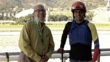 Este Jockey venezolano ya se encuentra en Estados Unidos Este Jockey venezolano ya se encuentra en Estados Unidos