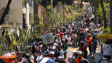 Semana Santa: Impresionante lo que les pasó a los Palmeros de Chacao (+Video)