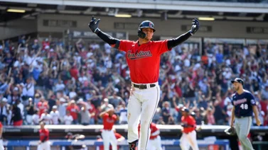 MLB: Andrés Giménez adelanta a los Guardianes con este soberbio estacazo (+video)