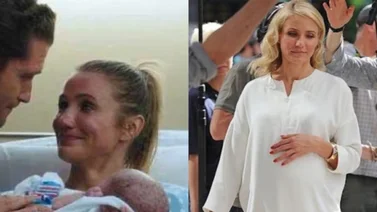 ¡Cuchura! A los 51 años Cameron Díaz recibe con emoción a la cigüeña 