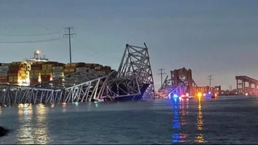 Derrumbe del puente de Baltimore genera tráfico entre Washington y Nueva York