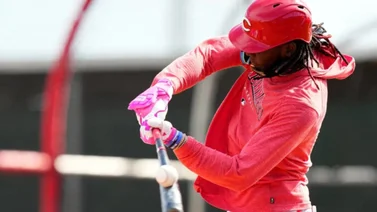 MLB: Este jugador dominicano sorprende hablando por primera vez en inglés durante un rueda de prensa (+Video)
