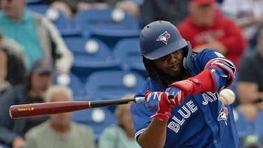MLB: ¡Monumental! Así fue el primer HR de Vladimir Guerrero Jr. (+Video)