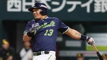 NPB: ¡On fire! José Osuna comenzó imparable la temporada en la liga japonesa (+video)